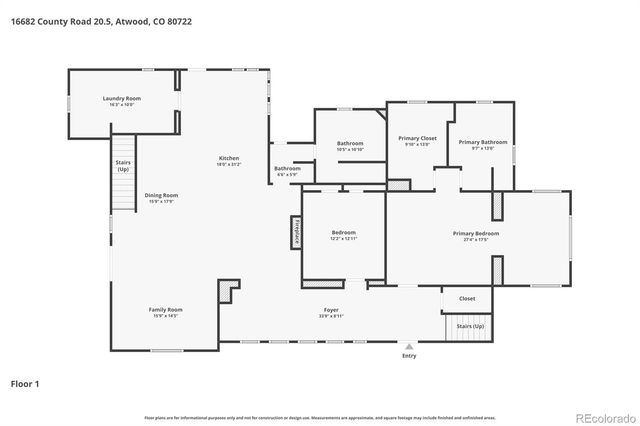 16682 County Road 20.5, Atwood, CO 80722