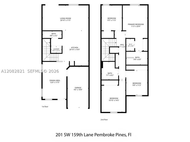 201 SW 159th Way, Pembroke Pines, FL 33027