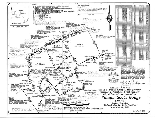 Tract 2 Hill Road, Marion, NC 28752