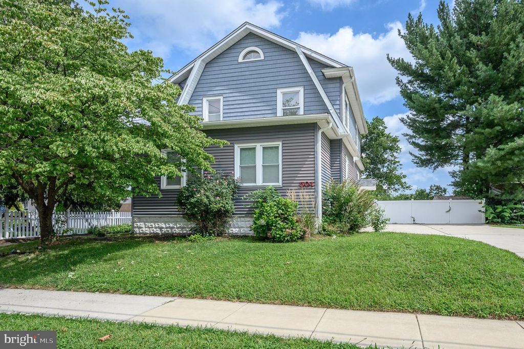 501 JOHNSON AVE, OAKLYN, NJ 08107 — exterior
