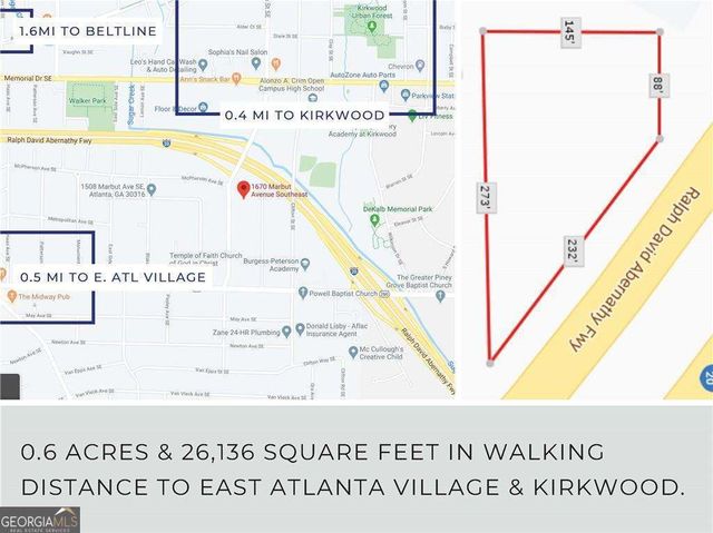 1670 MARBUT AV Avenue SE, Atlanta, GA 30316