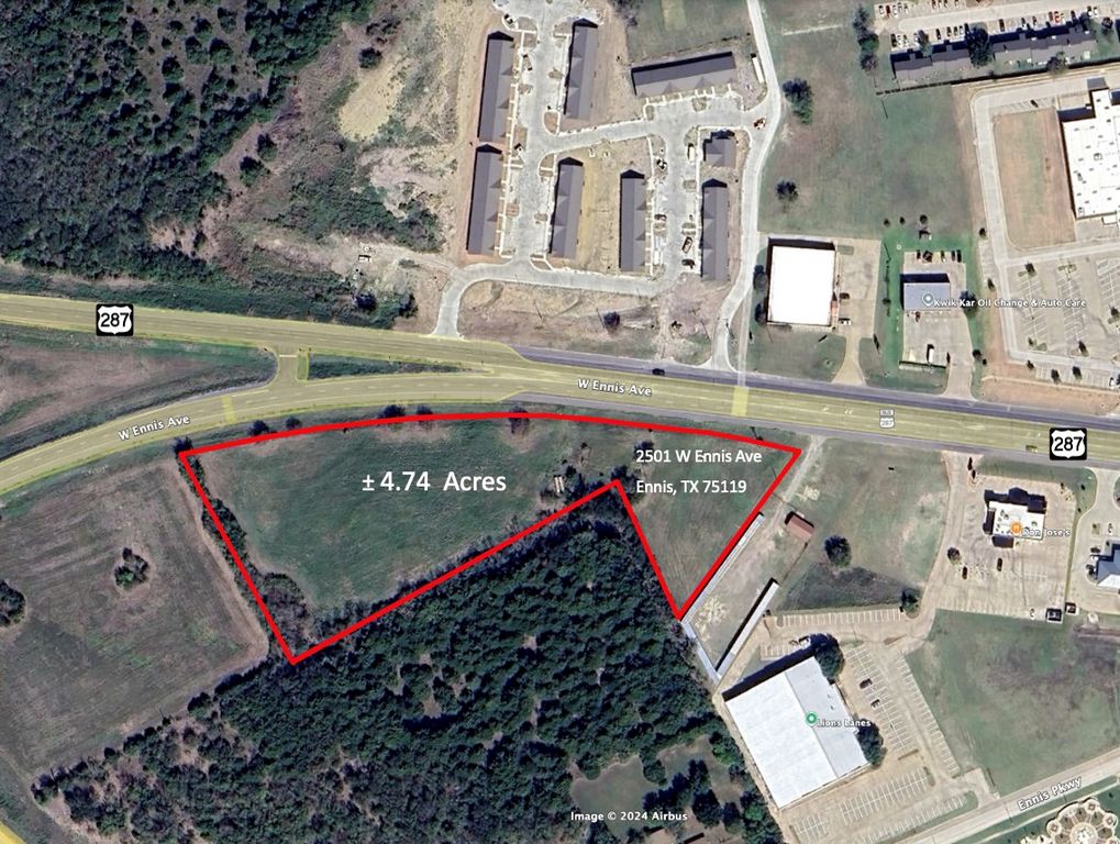 TBD 4.74 acres W Ennis Avenue, Ennis, TX 75119