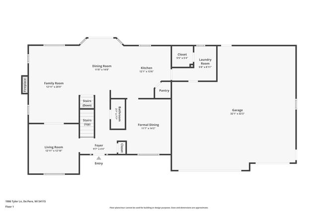 1986 TYLER LANE, De Pere, WI 54115