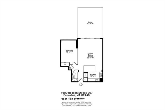 1600 Beacon St 207, Brookline, MA 02446