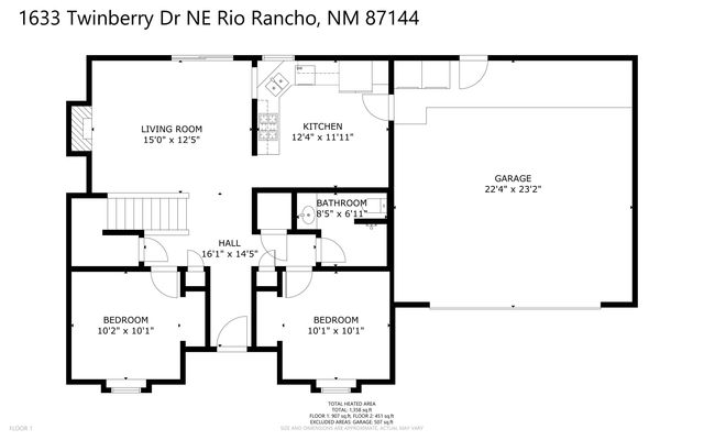 1633 Twinberry Drive NE, Rio Rancho, NM 87144