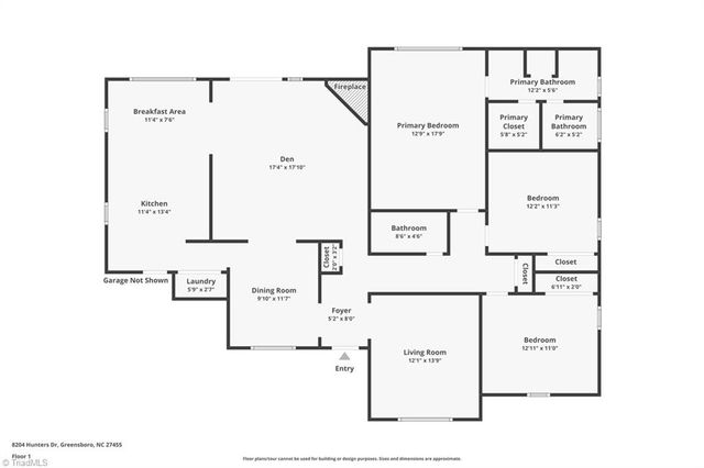 8204 Hunters Drive, Greensboro, NC 27455