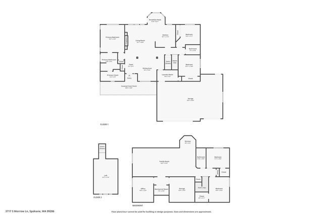 3717 S Morrow Ln, Spokane Valley, WA 99206