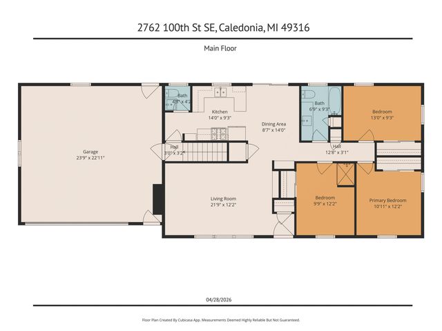 2762 100th Street SE, Caledonia, MI 49316