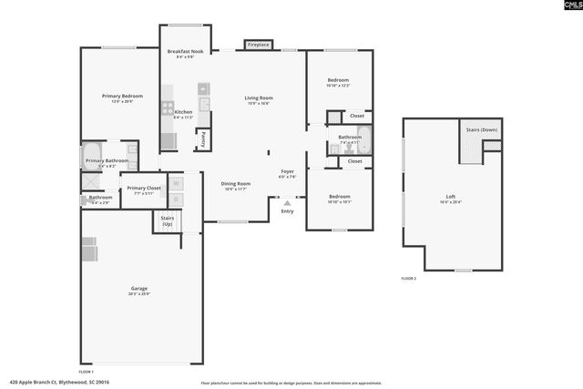 420 applebrach Court, Blythewood, SC 29016