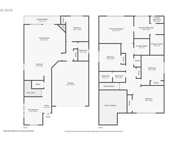 12419 Nw MILLFORD St, Portland, OR 97229