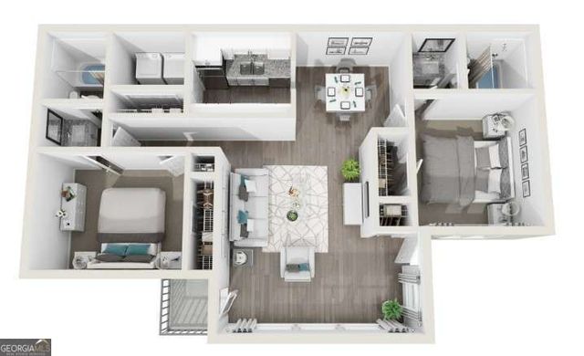 1173 N Hariston Road 2802, Stone Mountain, GA 30083