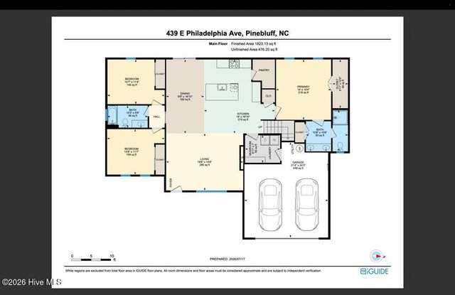 439 E Philadelphia Avenue, Pinebluff, NC 28373