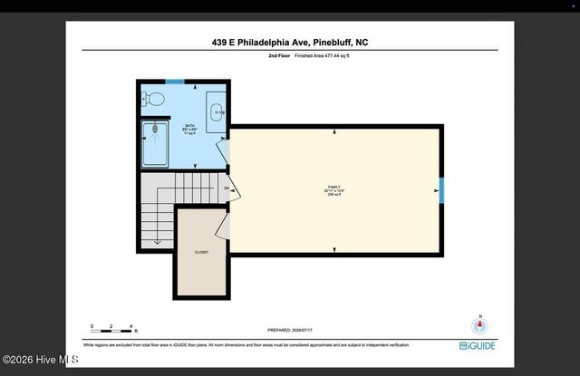 439 E Philadelphia Avenue, Pinebluff, NC 28373