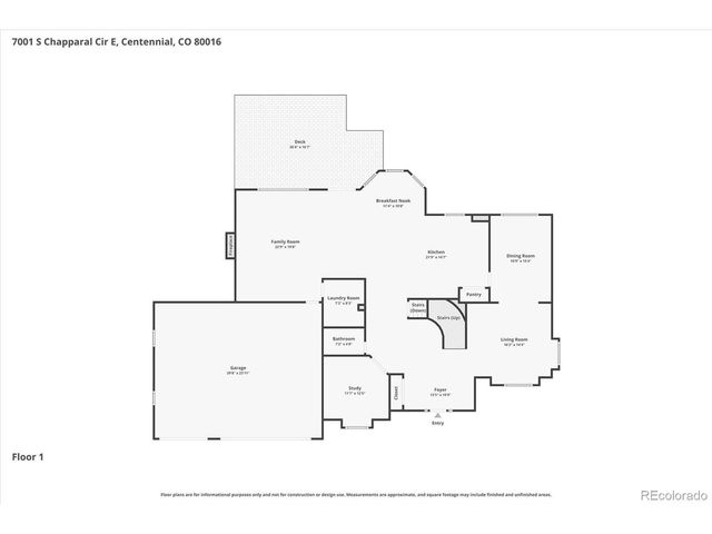 7001 S Chapparal Cir E, Centennial, CO 80016