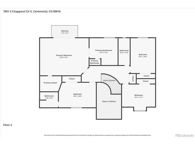 7001 S Chapparal Cir E, Centennial, CO 80016