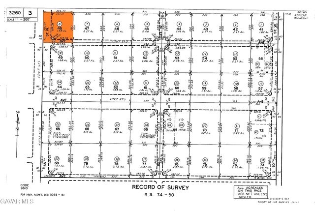 Cor Avenue A6 65 Stw, Lancaster, CA 93536