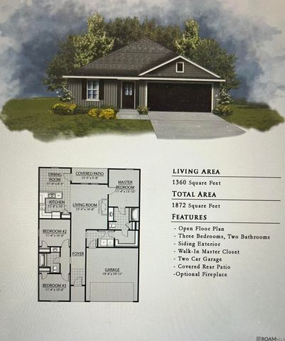 10922 S Lakeside Dr, Denham Springs, LA 70726