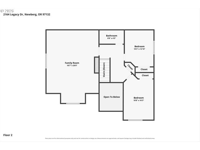 2164 N LEGACY Dr, Newberg, OR 97132