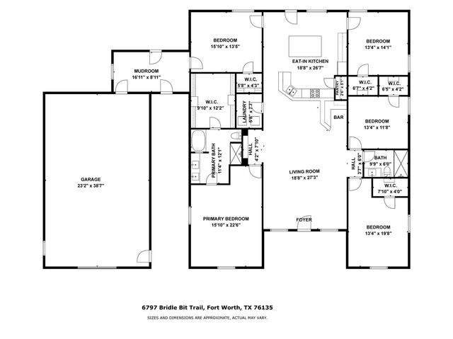 6797 Bridle Bit Trail, Fort Worth, TX 76135