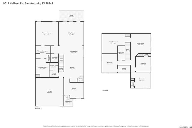 9019 Halbert Falls, San Antonio, TX 78245