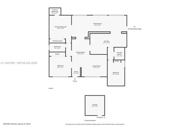 2299 NW 73rd Ave, Sunrise, FL 33313