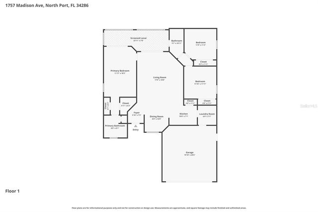 1757 MADISON AVENUE, North Port, FL 34286