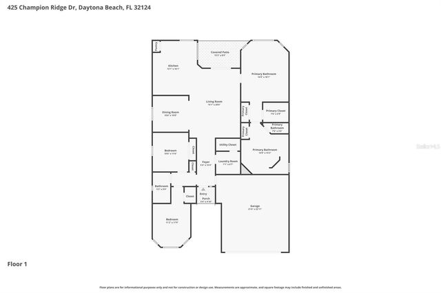 425 CHAMPION RIDGE DRIVE, Daytona Beach, FL 32124