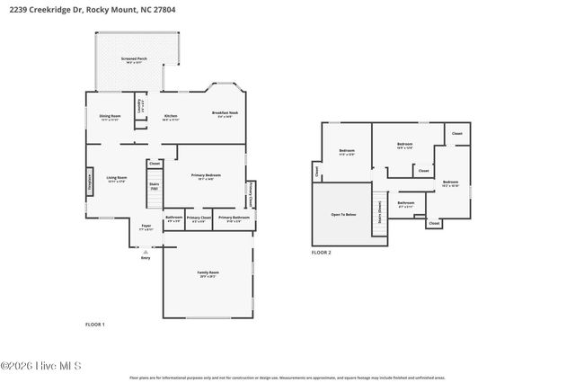 2239 Creekridge Drive, Rocky Mount, NC 27804