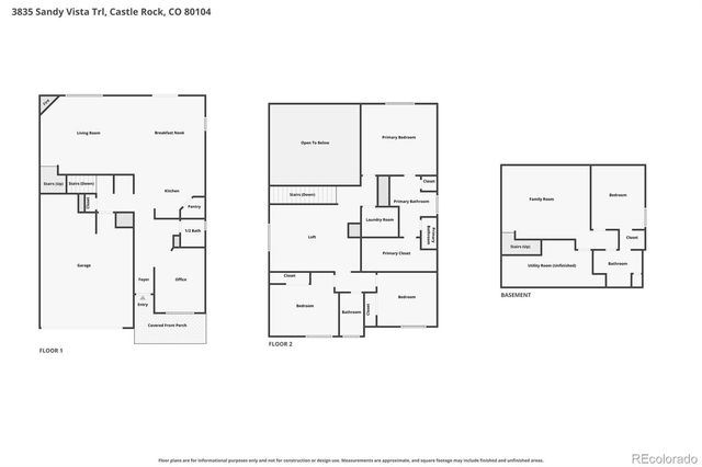 3835 Sandy Vista Trail, Castle Rock, CO 80104