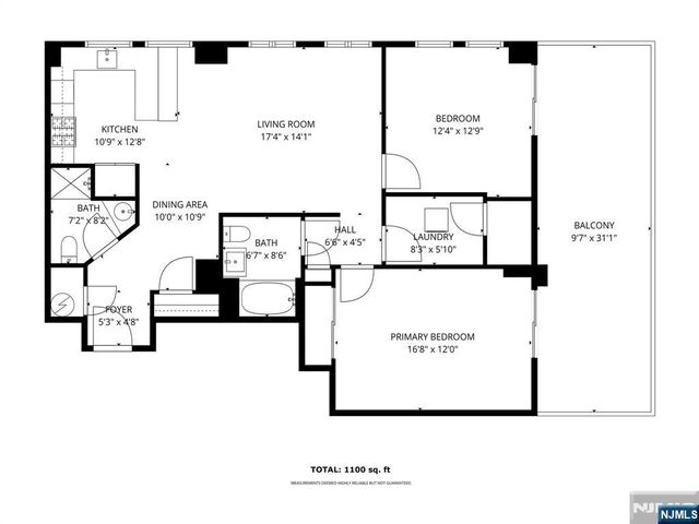 143 Morgan Street 1A, Jersey City, NJ 07302