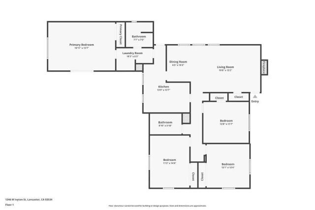 1346 W Ivyton Street, Lancaster, CA 93534