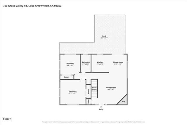 750 Grass Valley, Lake Arrowhead, CA 92352