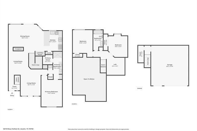 6610 Mesa Hollow DR, Austin, TX 78750