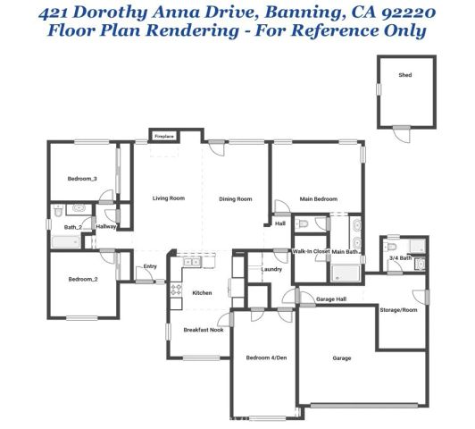 421 Dorothy Anna Drive, Banning, CA 92220