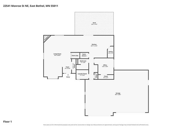 22541 Monroe Street NE, East Bethel, MN 55011