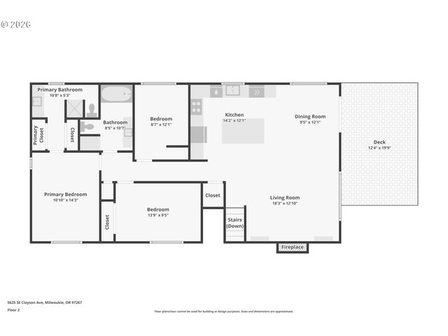 5625 Se CLAYSON Ave, Milwaukie, OR 97267