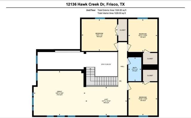12136 Hawk Creek Drive, Frisco, TX 75033