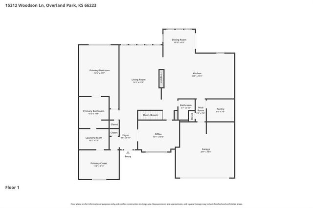 15312 Woodson Lane, Overland Park, KS 66223