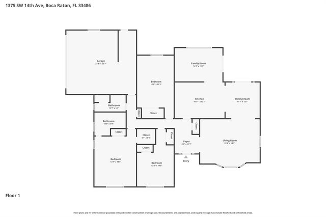 1375 SW 14th Avenue, Boca Raton, FL 33486