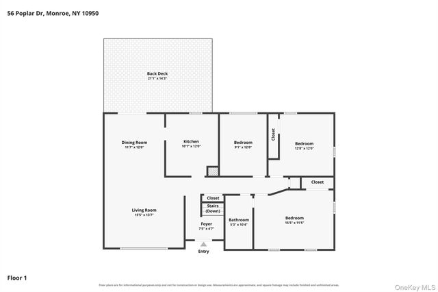 56 Poplar Drive, Monroe, NY 10950