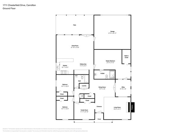 1711 Chesterfield Drive, Carrollton, TX 75007