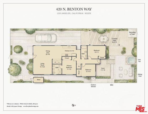 420 N Benton Way, Los Angeles, CA 90026