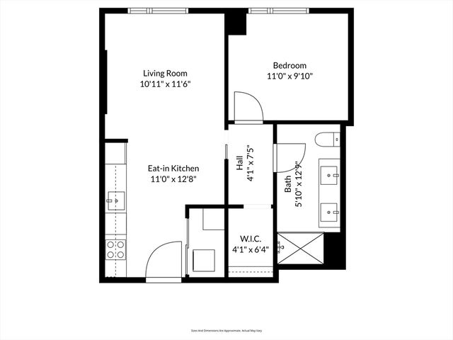 55 Lagrange St 409, Boston, MA 02116