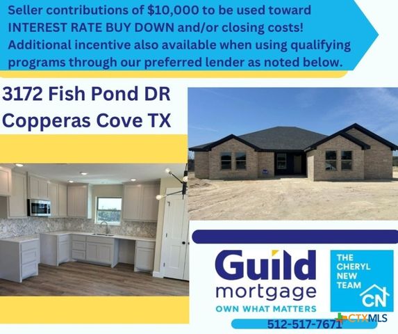 3172 Fish Pond Drive, Copperas Cove, TX 76522