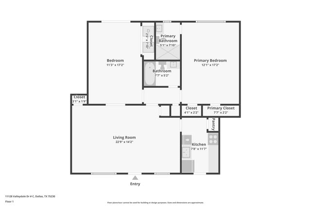 11128 Valleydale Drive C, Dallas, TX 75230