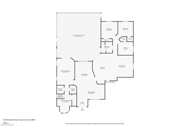 126 Nicholas PKWY W, Cape Coral, FL 33991