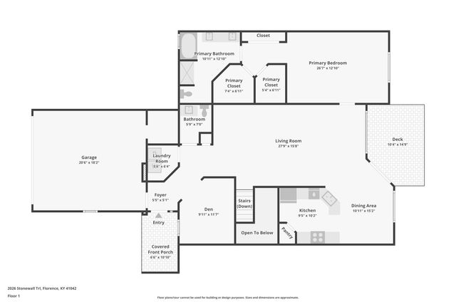 2026 Stonewall Trail, Florence, KY 41042