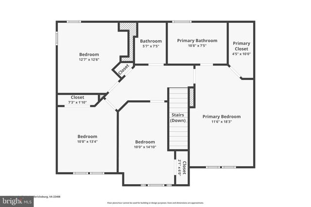 4112 MONTICELLO ST, Fredericksburg, VA 22408