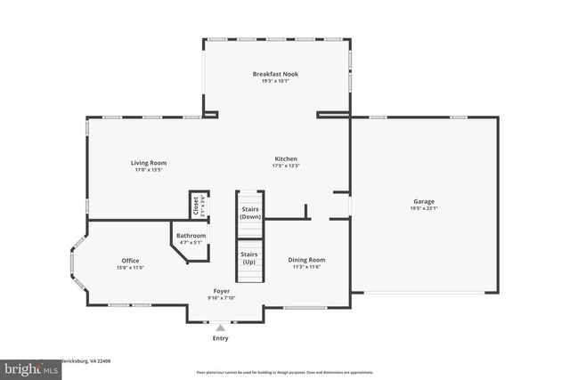 4112 MONTICELLO ST, Fredericksburg, VA 22408