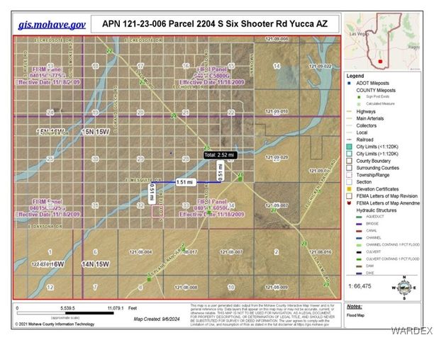 2204 S Six Shooter Road, Yucca, AZ 86438